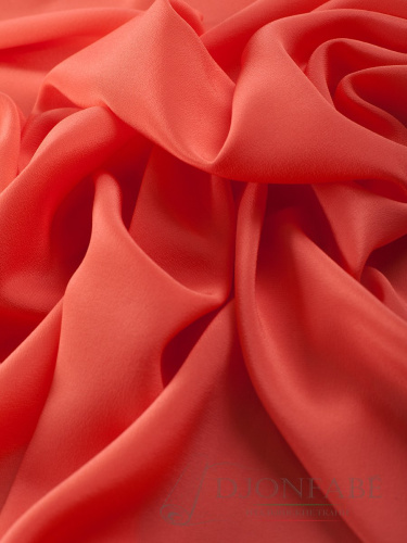 Шелковый крепдешин Gucci (coral)