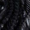 Итальянская ткань с пайетками (black)