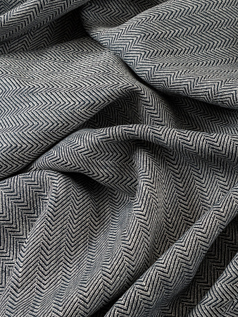 Костюмный лен (елочка)