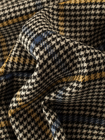 Пальтовая ткань Gucci (гусиная лапка)