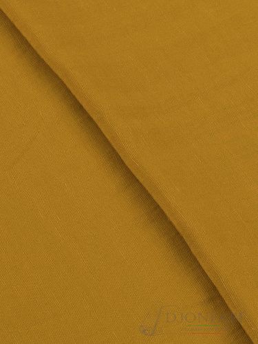 Лен с вискозой senape