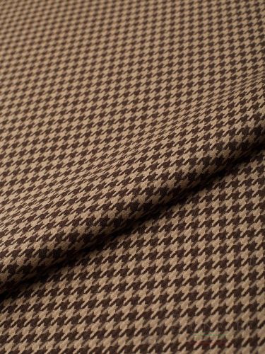 костюмная шерсть "Пье-де-Пуль" (marrone) костюмная шерсть "Пье-де-Пуль" (marrone)