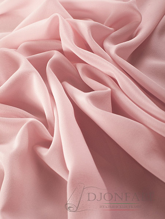 Шелковый крепдешин Gucci (pink)