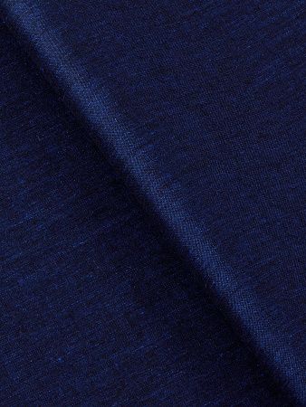 Плательный лен с вискозой (navy)