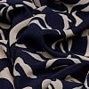 Итальянский шелк Max Mara (navy-beige)