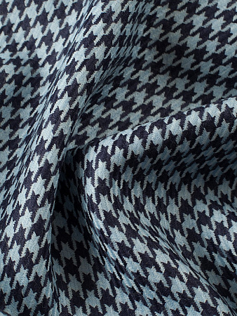 костюмная шерсть "Пье-де-Пуль" (azzuro) костюмная шерсть "Пье-де-Пуль" (azzuro)