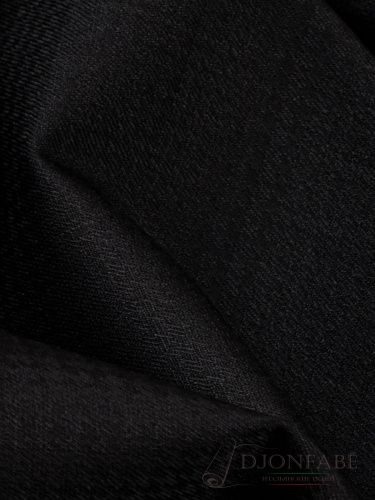 Черная шерсть в гусиную лапку Loro Piana