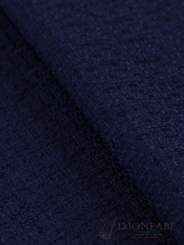 Шерстяное букле (dark blue)