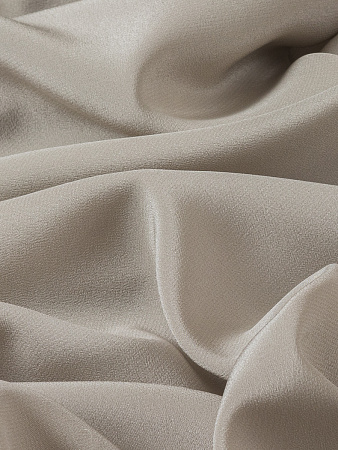 Шелковый крепдешин Valentino (beige)
