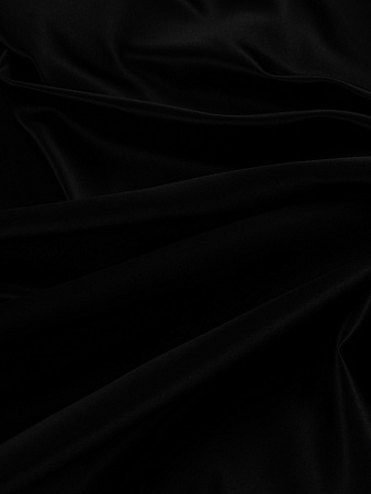 Двойной шелковый дюшес (nero)