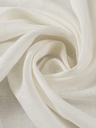 Костюмно-плательный лен (white)