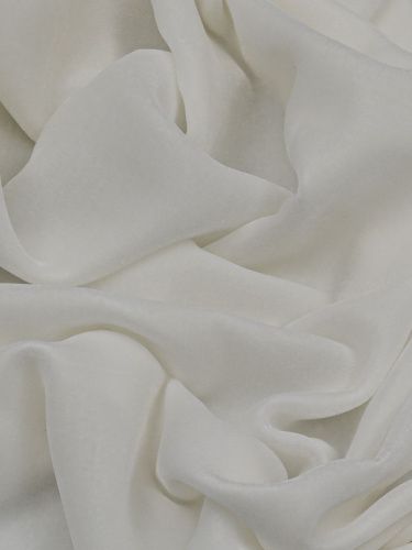 Вискозно-шелковый бархат (bianco)