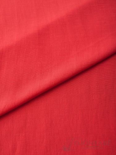 Лен с вискозой rosso