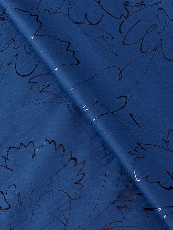 Хлопковый батист (blue-black)