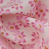 Вискоза штапель (pink flowers)