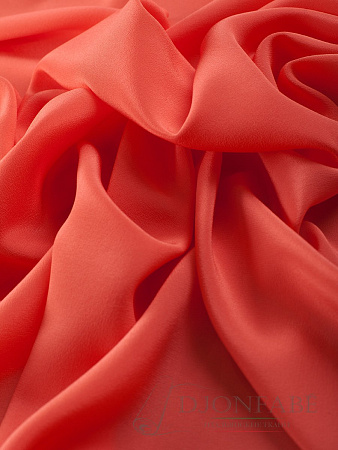 Шелковый крепдешин Gucci (coral)