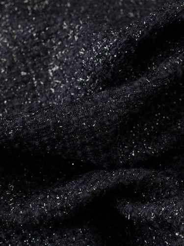 Букле с люрексом Navy