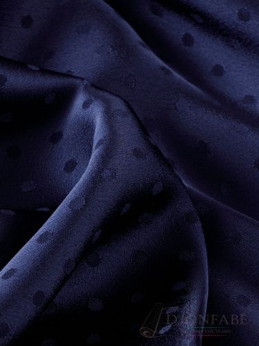 Жаккардовая вискоза кади (navy)