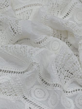 Хлопковое шитье (white)