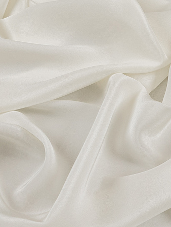 Шелковый крепдешин Valentino (white)