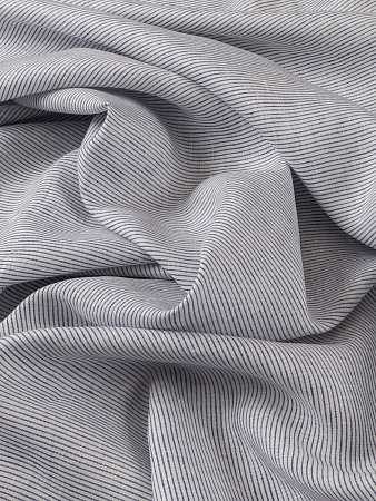 Костюмный лен (blue lines)