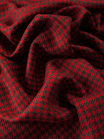 костюмная шерсть "Пье-де-Пуль" (rosso) костюмная шерсть "Пье-де-Пуль" (rosso)