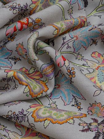 Костюмная шерсть с шелком (grey)