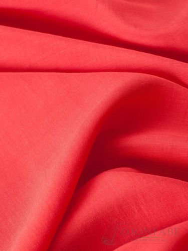 Лен с вискозой rosso