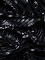 Итальянская ткань с пайетками (black)